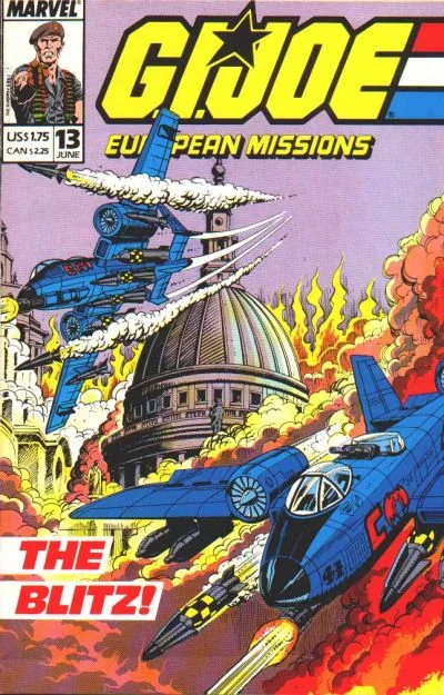 Cover for G.I. Joe European Missions #13