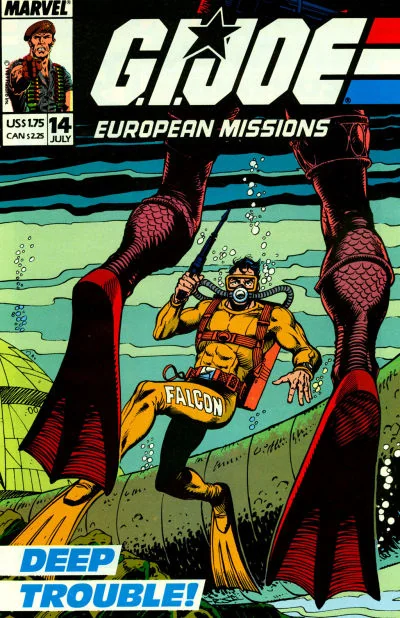 Cover for G.I. Joe European Missions #14