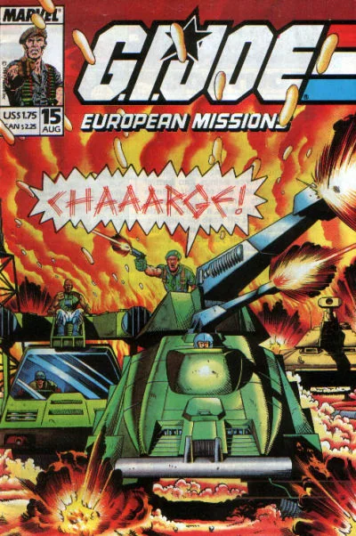 Cover for G.I. Joe European Missions #15