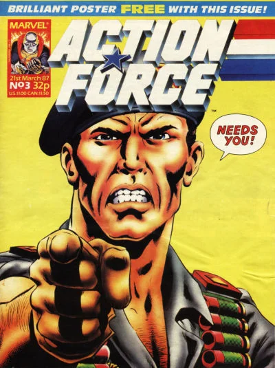 Cover for Action Force #3