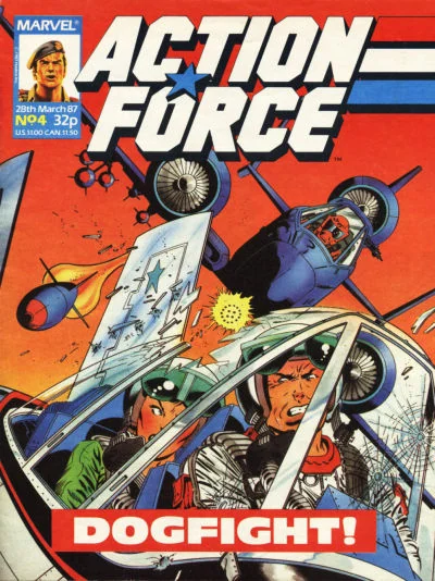 Cover for Action Force #4