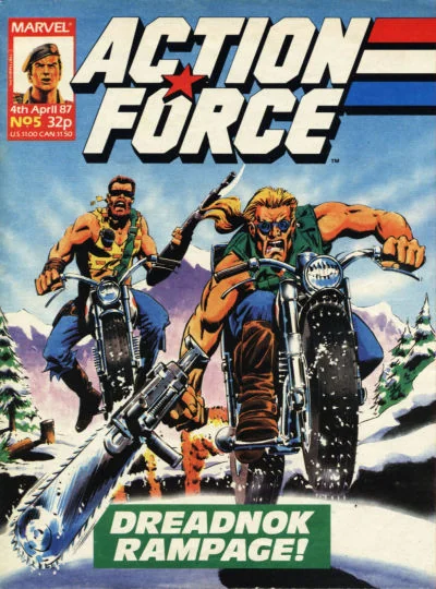Cover for Action Force #5