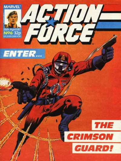 Cover for Action Force #6