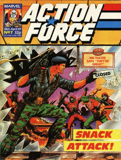Cover for Action Force #7
