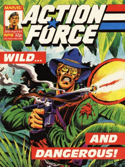 Cover for Action Force #8