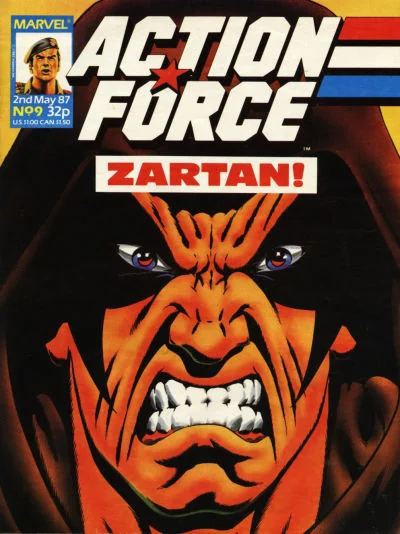 Cover for Action Force #9