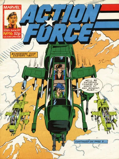 Cover for Action Force #16
