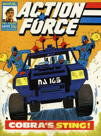 Cover for Action Force #19