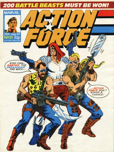 Cover for Action Force #21