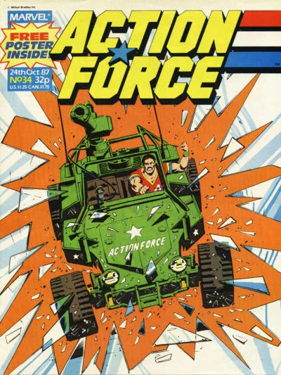 Cover for Action Force #34