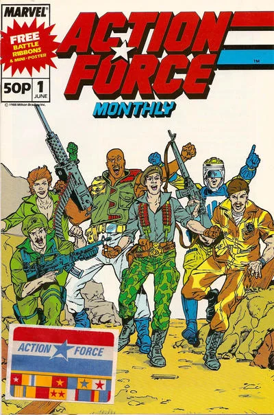 Action Force Monthly cover
