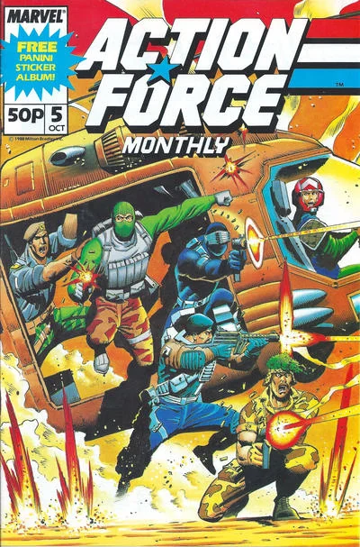 Cover for Action Force Monthly #5