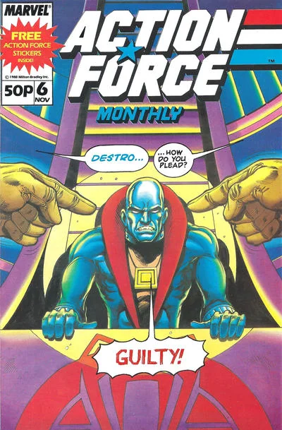Cover for Action Force Monthly #6