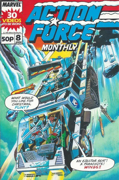 Cover for Action Force Monthly #8