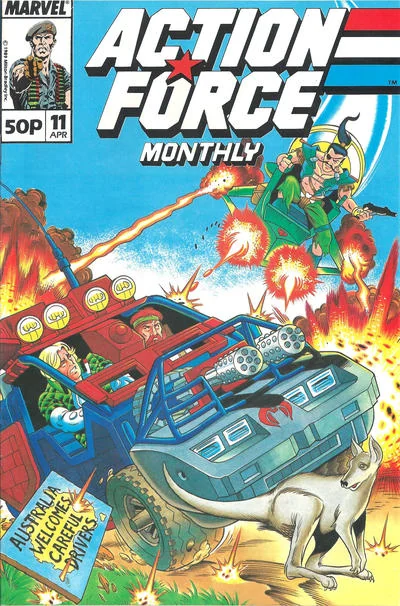 Cover for Action Force Monthly #11