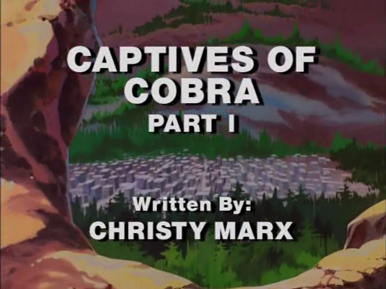 Captives of Cobra, Part I title card