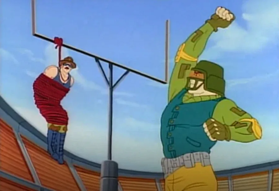 Pigskin Commandos title card