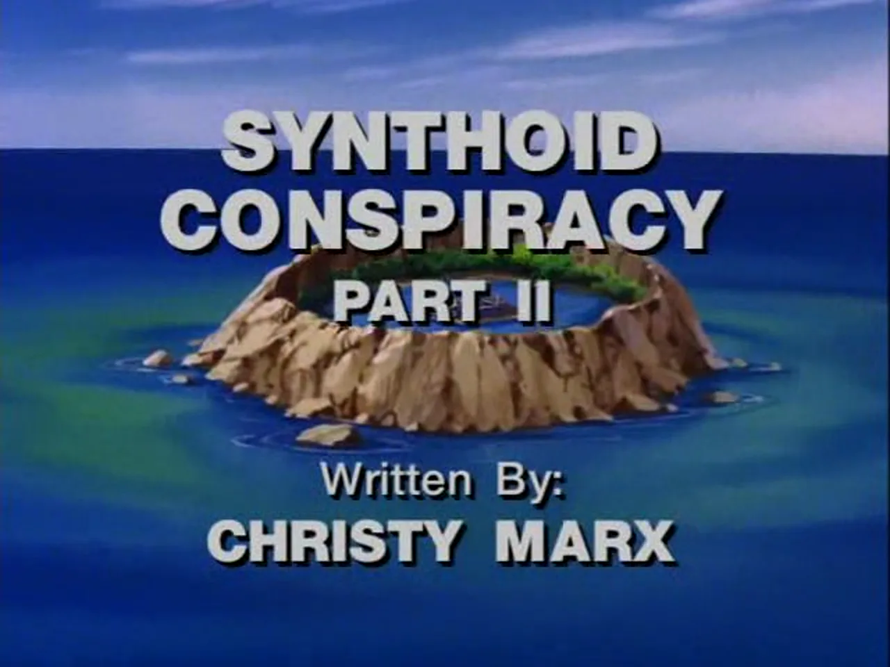Synthoid Conspiracy, Part II title card
