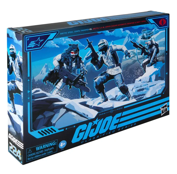 Arctic Battle 3-Pack Classified Series packaging