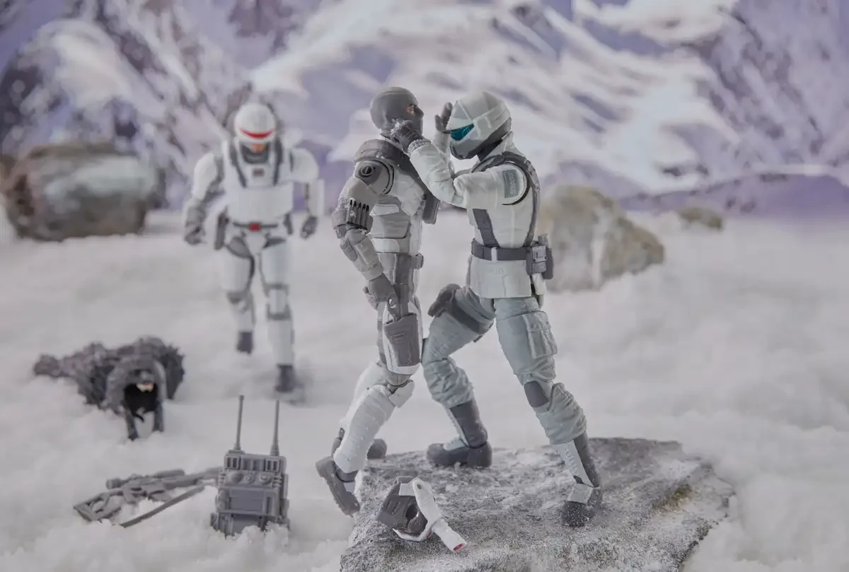 Arctic Battle 3-Pack: Three Cobra Cold-Weather Troopers, 27 Accessories, $84.99