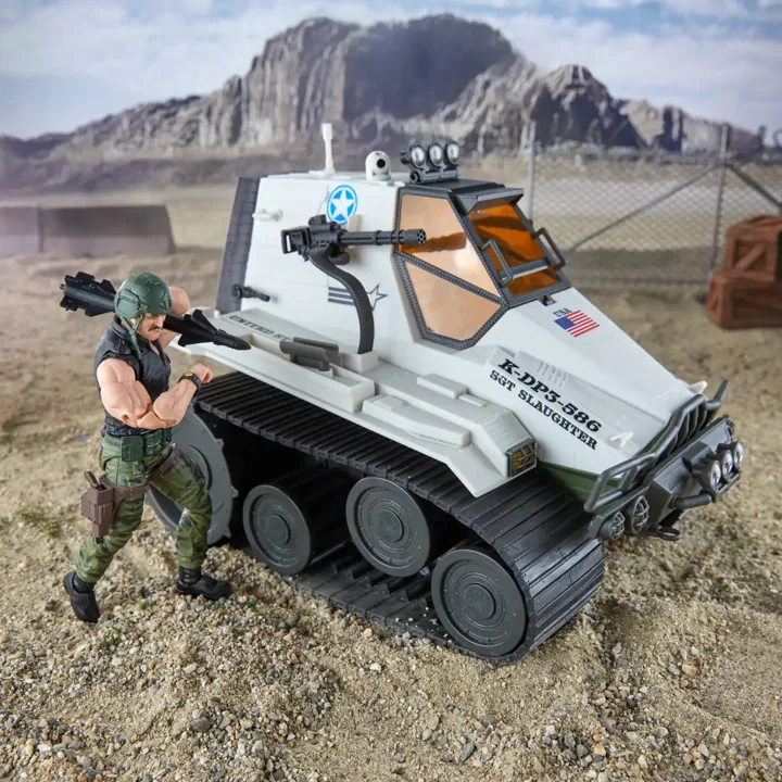 Sgt. Slaughter figure with the Triple T