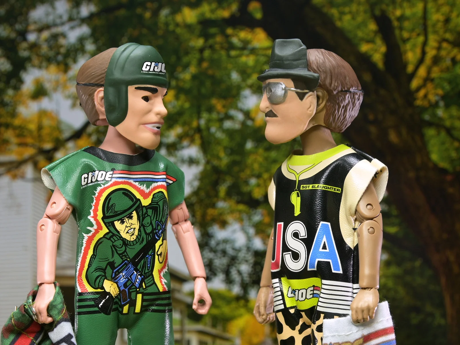 Grunt and Sgt. Slaughter Get Their Ben Cooper Halloween Costumes in NECA Series 15