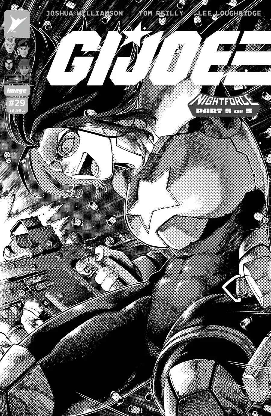The manga cover for G.I. Joe #29 puts a number on the end of Night Force