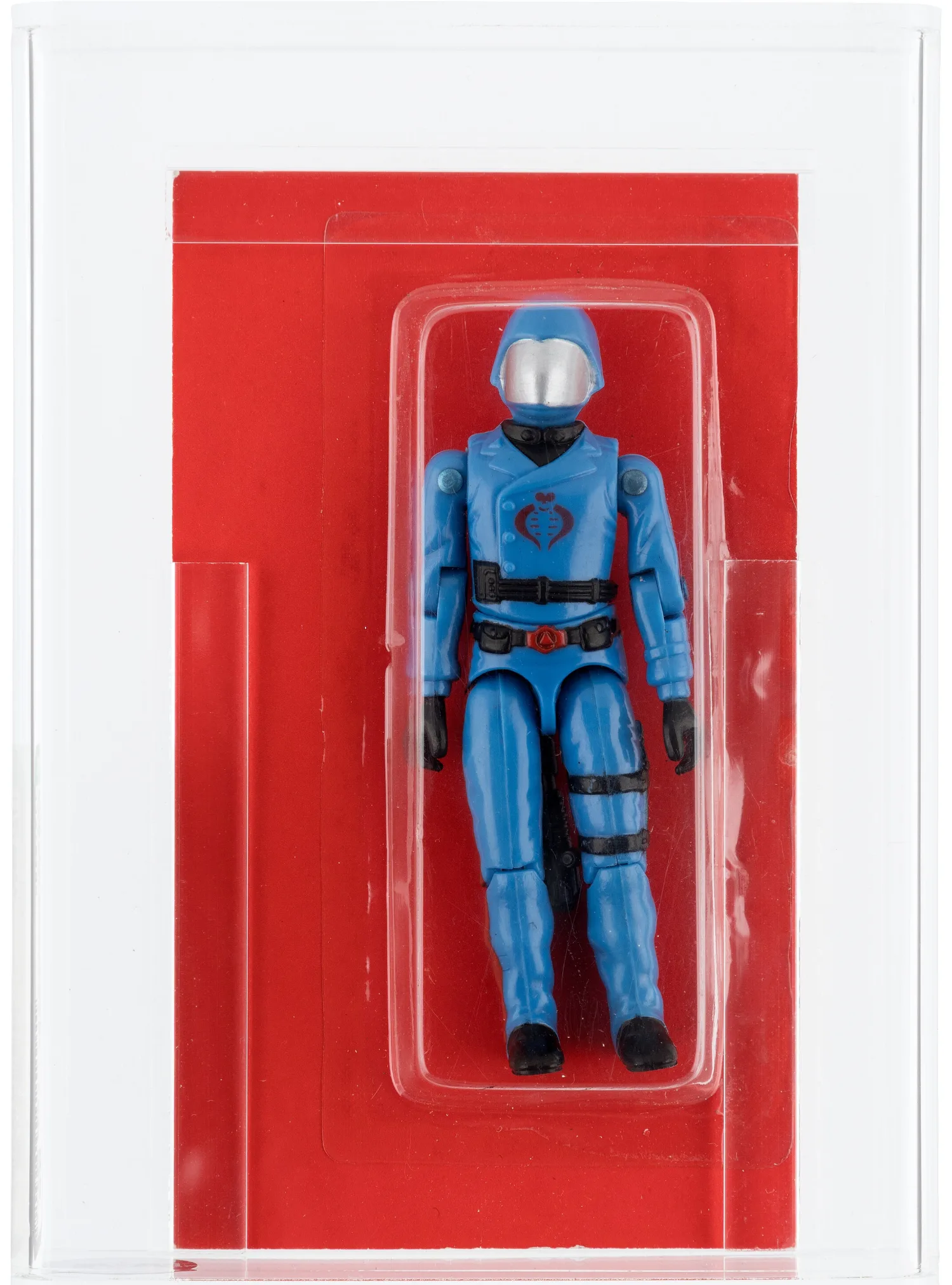 Lot 98075: Mickey Mouse Cobra Commander (Sears) AFA 85, only graded example (1982). Photo: Heritage Auctions