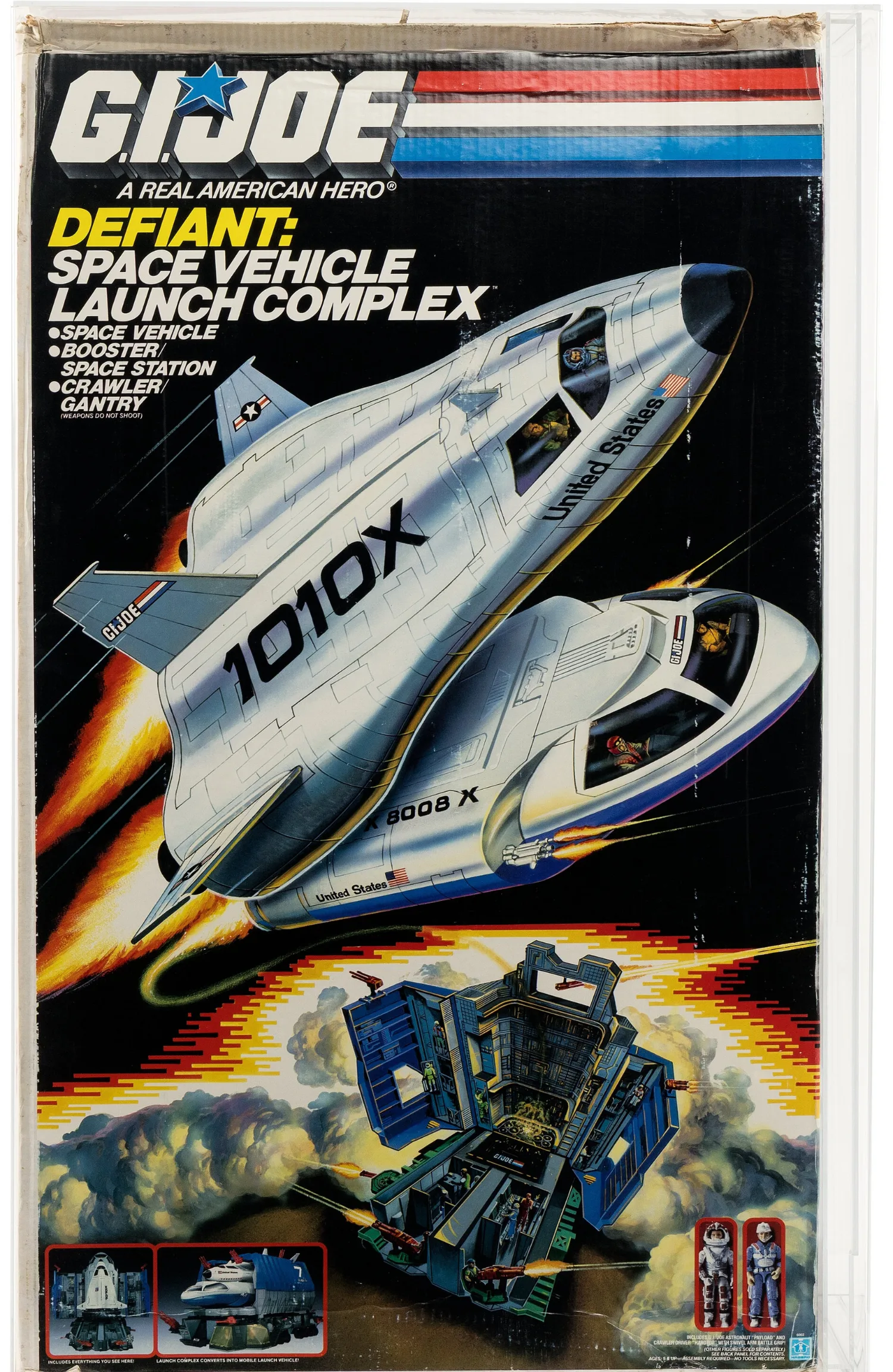 Lot 98311: Defiant space vehicle launch complex, AFA Q75 (1987). Photo: Heritage Auctions