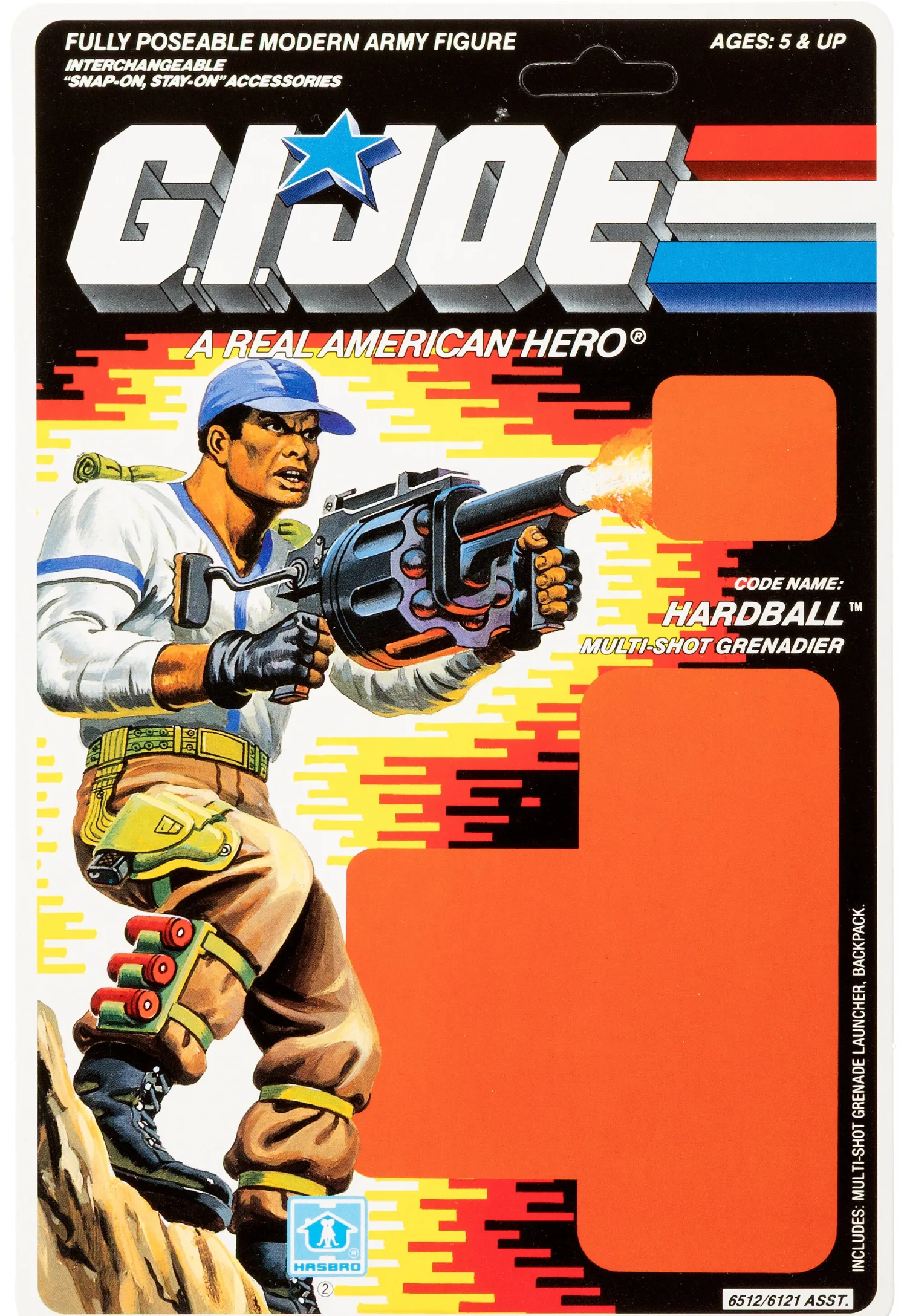 Lot 98393: Hardball proof card (Hasbro, 1988). Photo: Heritage Auctions