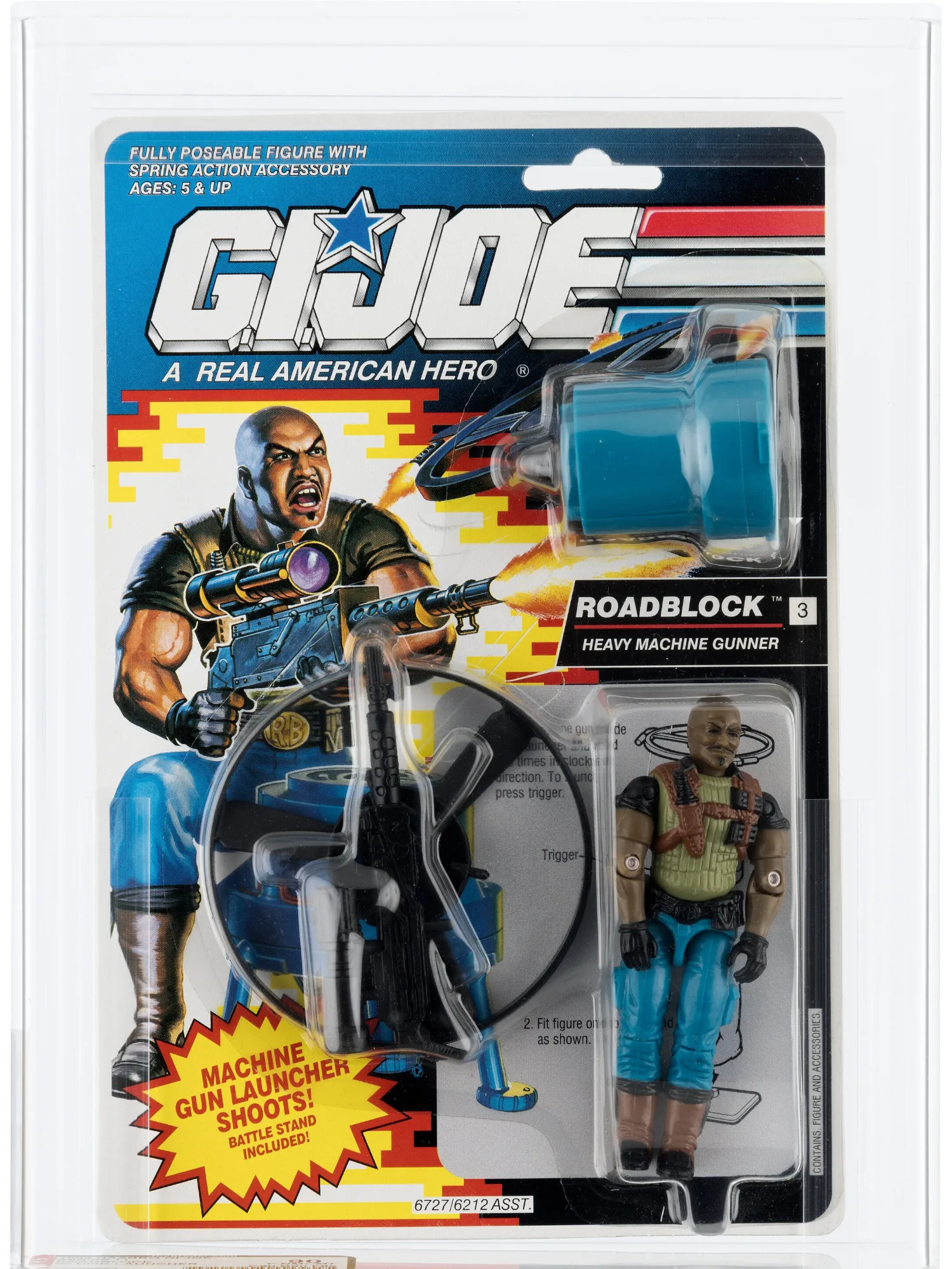 Lot 98691: Roadblock (v4) recalled version AFA Y90, highest grade (1992). Photo: Heritage Auctions