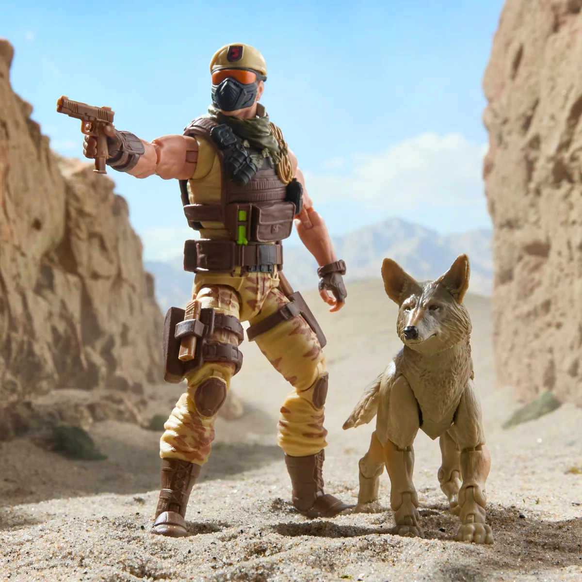 G.I. Joe Classified Series #217 Dusty & Coyote Sandstorm Action Figure Set