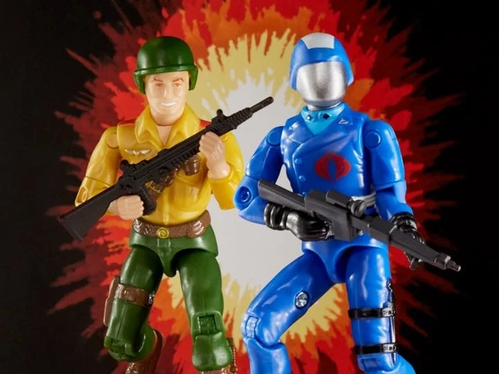 G.I. Joe Retro Collection 3.75' Cobra Commander and Duke Exclusive Two-Pack