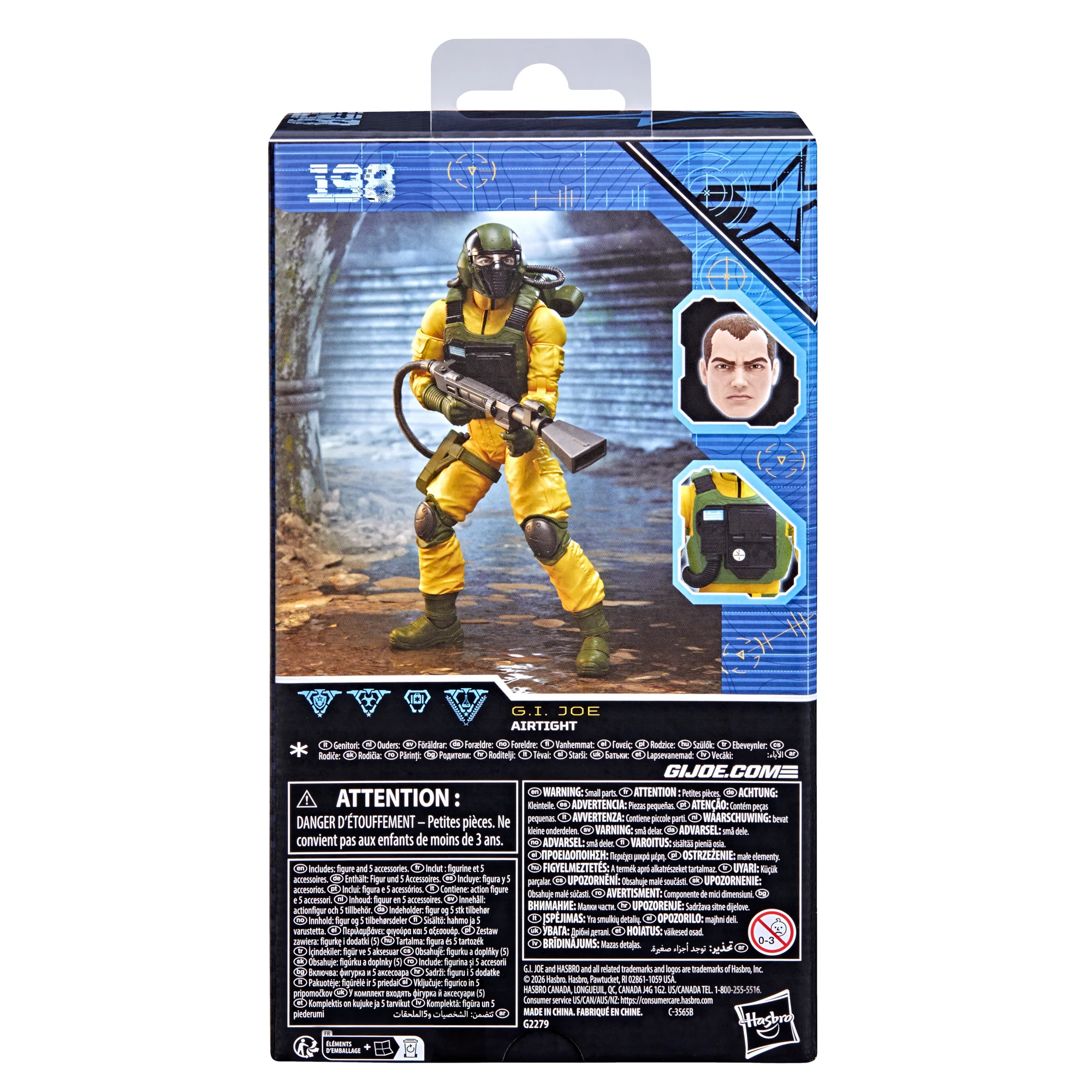 G.I. Joe Classified Series #198, Airtight