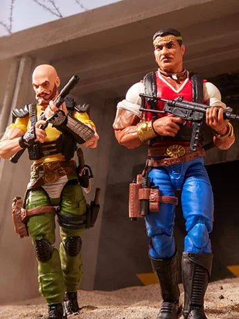G.I. Joe Classified Series #193 David 'Red Dog' Taputapu & Varujan 'Taurus' Ayvazyan Action Figure Set