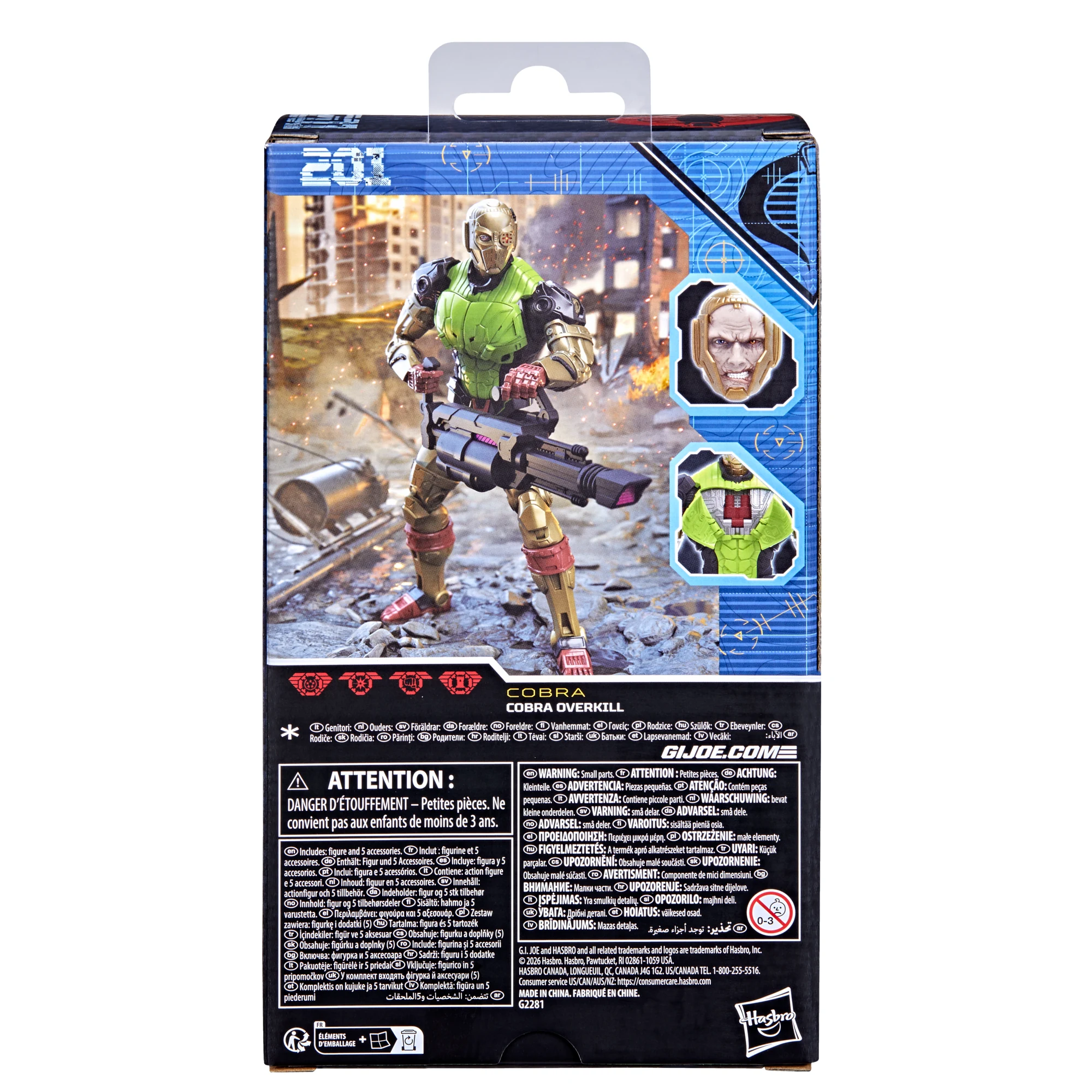 G.I. Joe Classified Series #201, Cobra Overkill