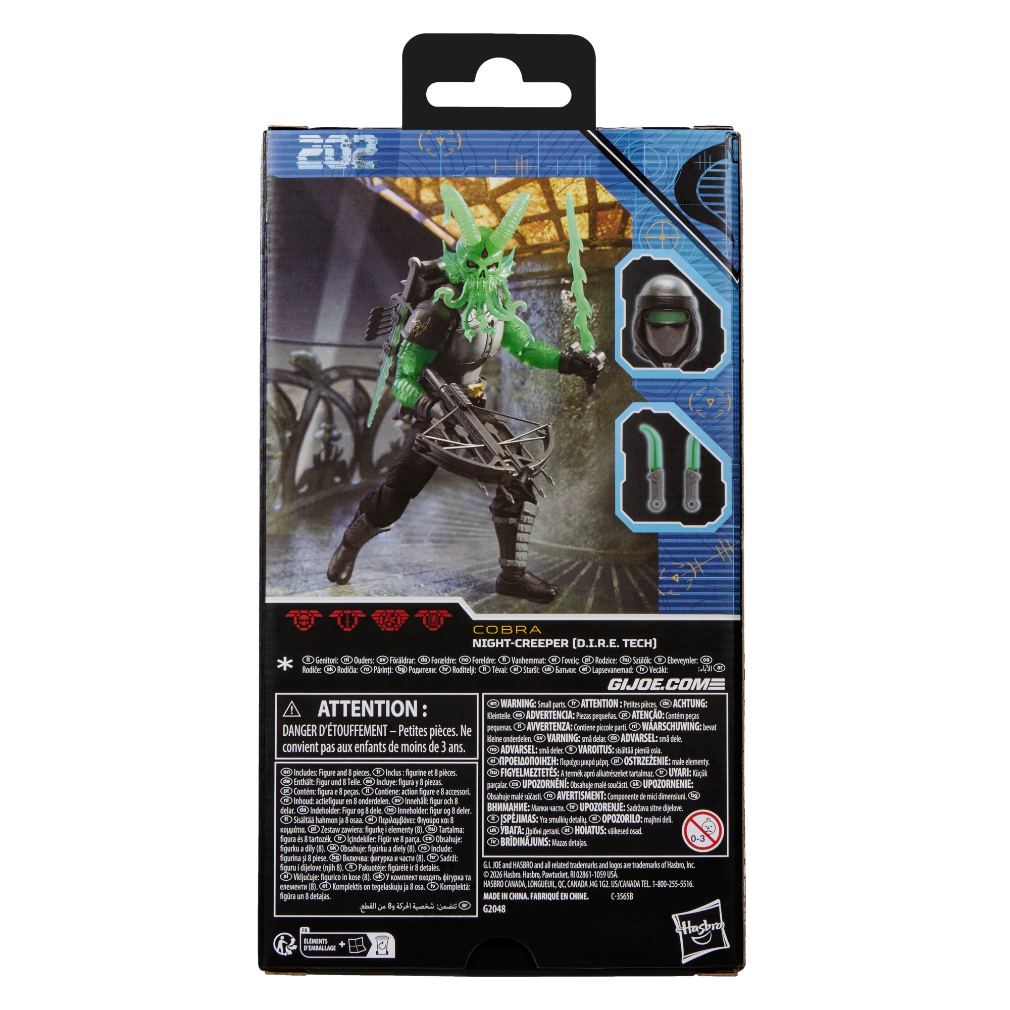 G.I. Joe Classified Series #202, Night-Creeper (D.I.R.E. Tech)