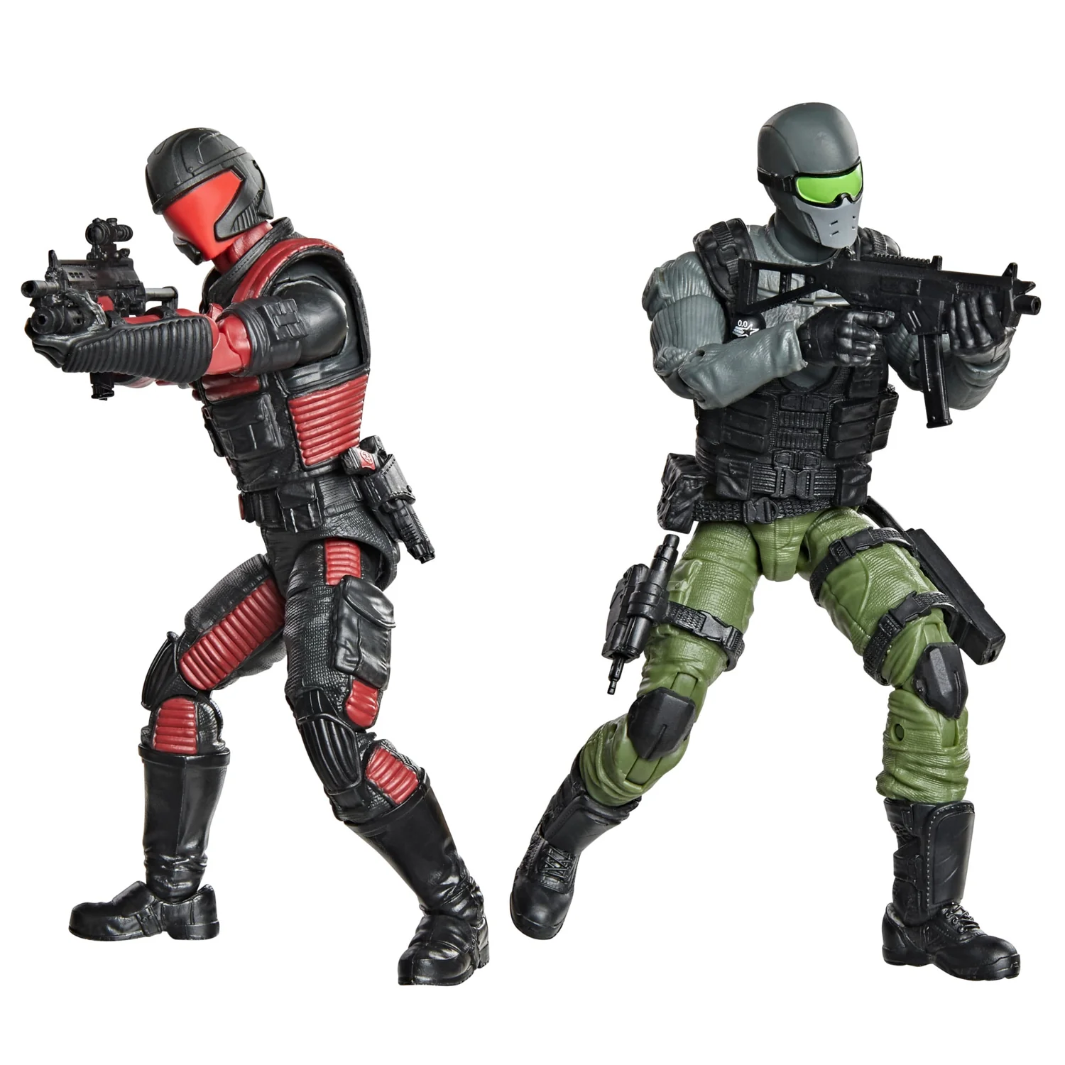 G.I. Joe Classified Series #218 Snake Eyes & Varmint ATV vs. Stealth Viper & Cobra Stealth Flight Pod (Trubble Bubble) Action Figure Two-Pack