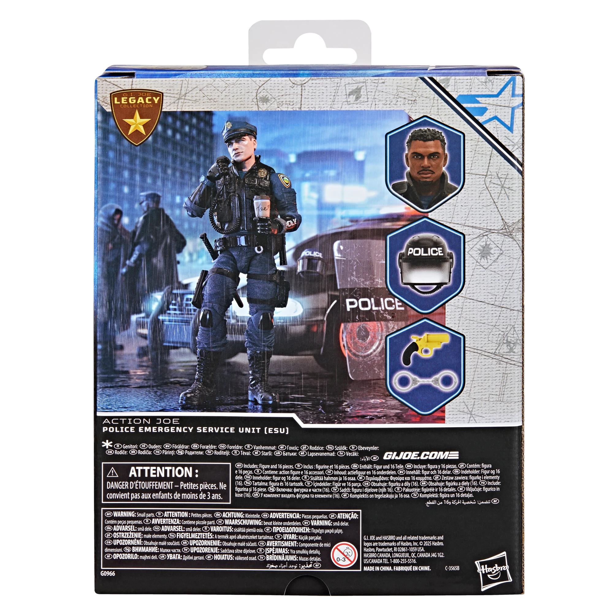 G.I. Joe Classified Series Legacy Collection: Action Joe — Police Emergency Service Unit (ESU)
