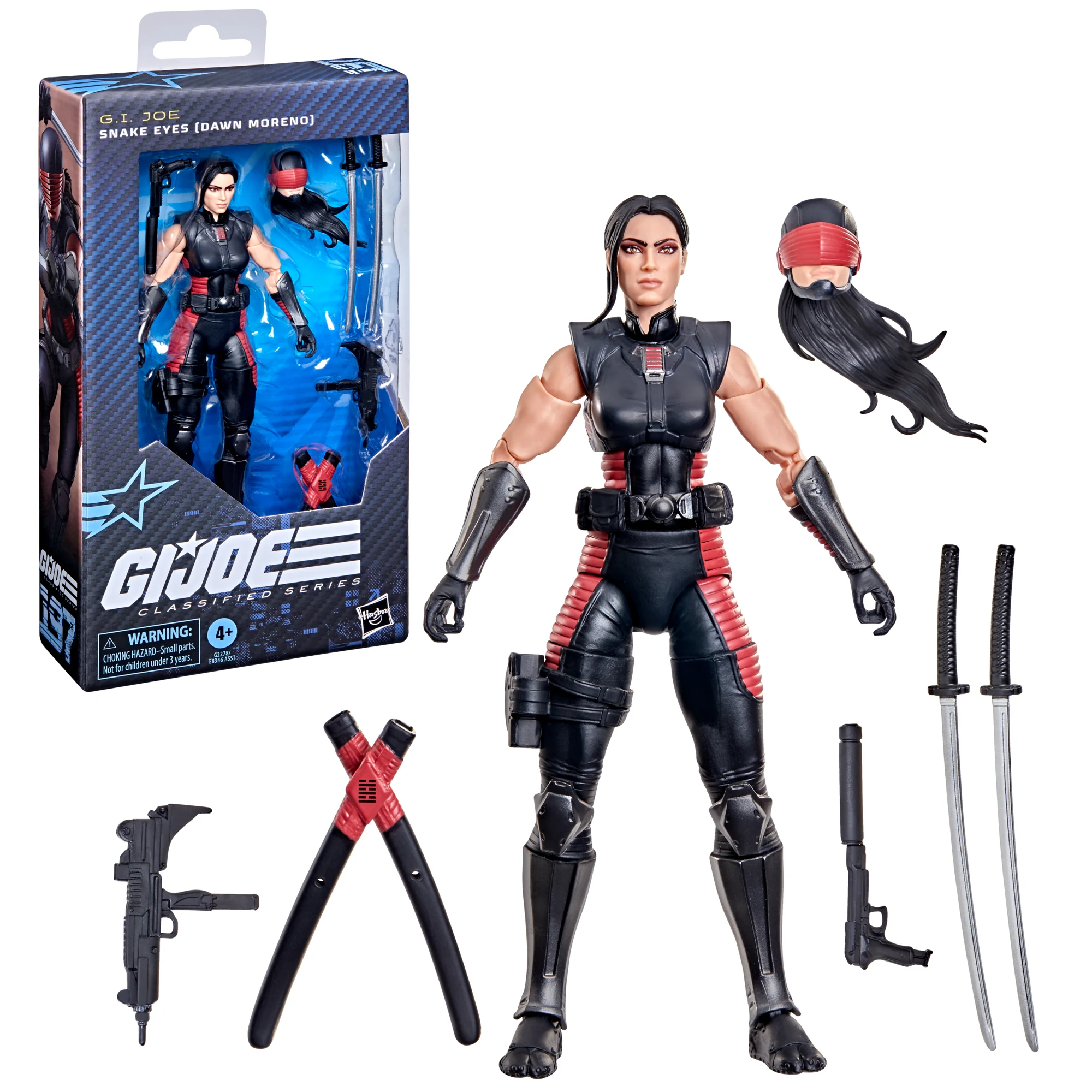 G.I. Joe Classified Series #197, Snake Eyes (Dawn Moreno)