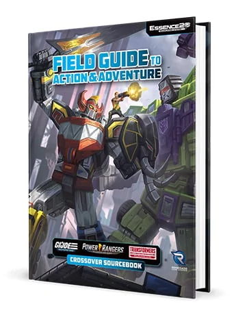 Essence20 Roleplaying System Field Guide to Action and Adventure Crossover Sourcebook