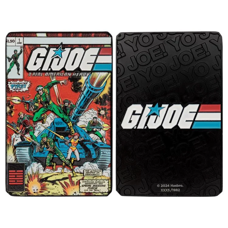 G.I. Joe A Real American Hero #1 Limited Edition Ingot