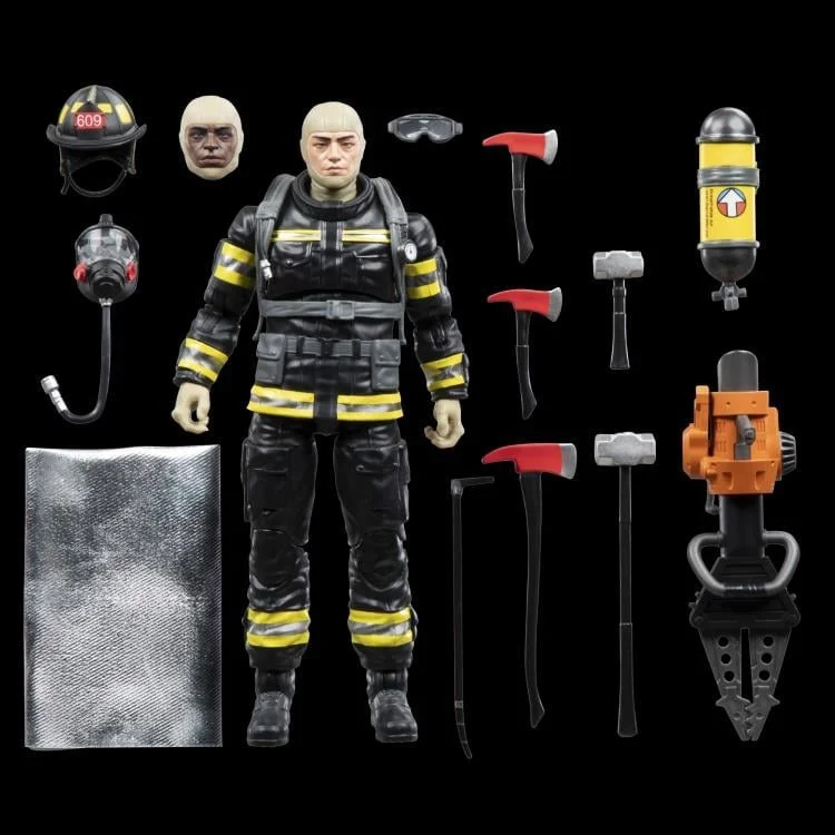 G.I. Joe Classified Series Legacy Collection Search & Rescue Firefighter Action Figure