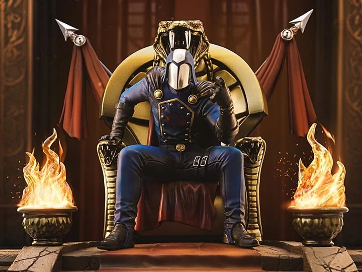 G.I. Joe Cobra Commander 1/10 Deluxe Art Scale Limited Edition Statue