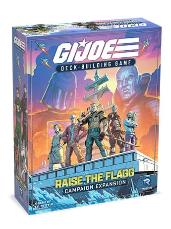 G.I. Joe Deck-Building Game Raise the Flagg Campaign Expansion