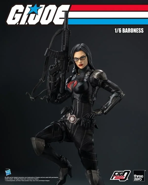 G.I. Joe FigZero Baroness 1/6 Scale Action Figure
