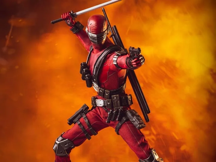 G.I. Joe FigZero Snake Eyes (Deadgame) 1/6 Scale BBTS Exclusive Collectible Figure
