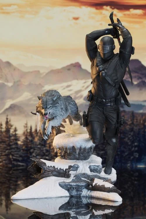 G.I. Joe Gallery Snake Eyes & Timber Figure Diorama