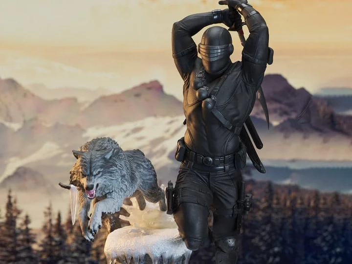 G.I. Joe Gallery Snake Eyes & Timber Figure Diorama