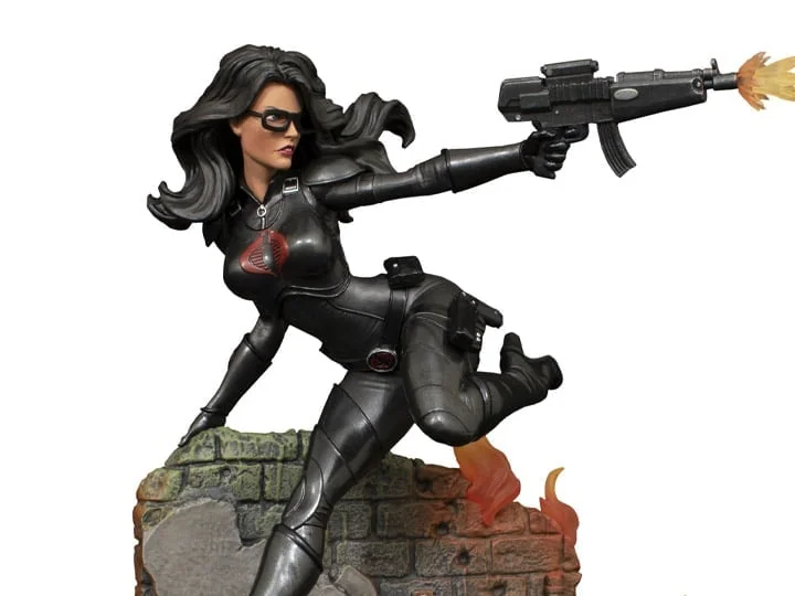 G.I. Joe Gallery The Baroness Figure Diorama